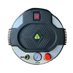 Autojack Portable 50 Litre Air Compressor Oil Free Vertical Tan 230V -Home Tools Shop newair50l 03