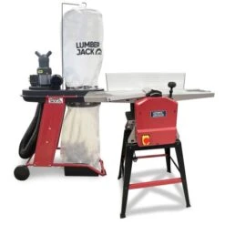 Lumberjack 10" Planer Thicknesser & 75L Dust Extractor Collector