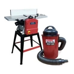 Home Tools Shop 37 Lumberjack 10" Planer Thicknesser And 1200W Dust Extractor
