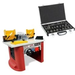 Lumberjack Router Table With 35pc Cutter Set 1/4 Inch