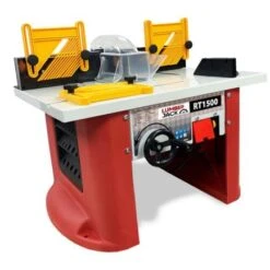 Lumberjack 1500W Variable Speed Bench Top Router Table With Integrated Motor Routing