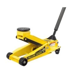 Autojack 3 Ton Tonne Professional Heavy Duty Trolley Jack Low Profile Entry -Home Tools Shop yellow 3